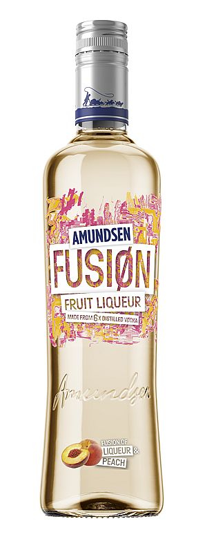 AMUNDSEN FUSION PEACH 15% 0,5L (holá láhev)