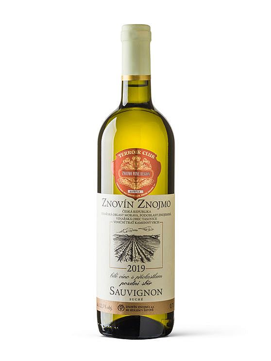 SAUVIGNON 0.75L 2019 pozdní sběr