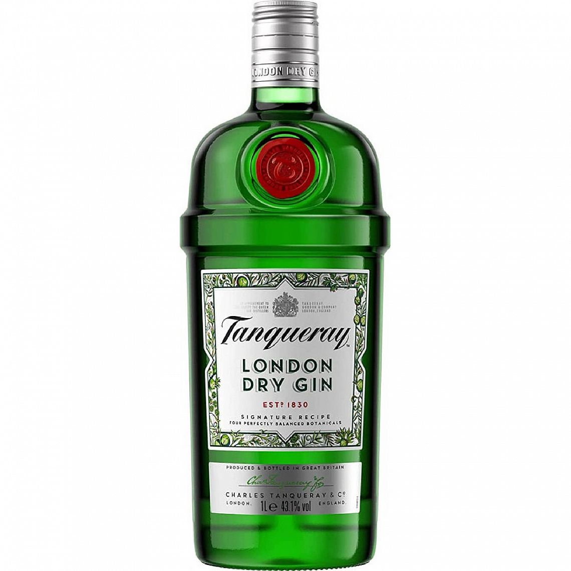 GIN TANQUERAY 43,1% 1L (holá láhev)