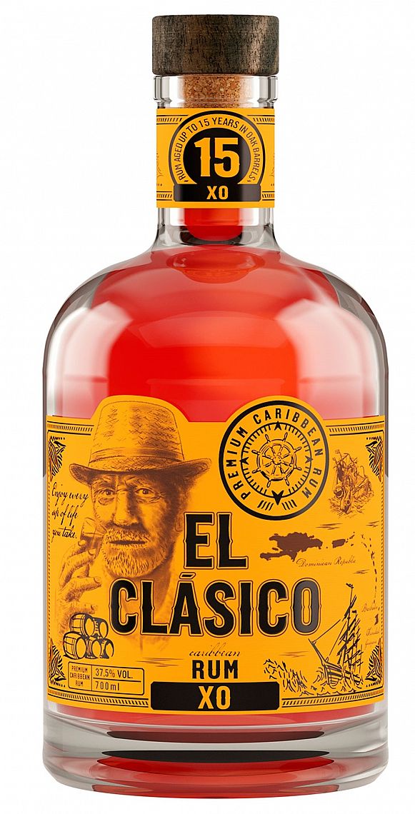 El Clasico Rum XO 37,5% 0,7 l (holá láhev)