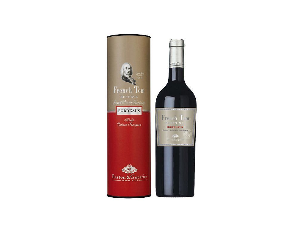 BARTON GUESTIER FRENCH TOM BORDEAUX ROUGE AOC 0,75L