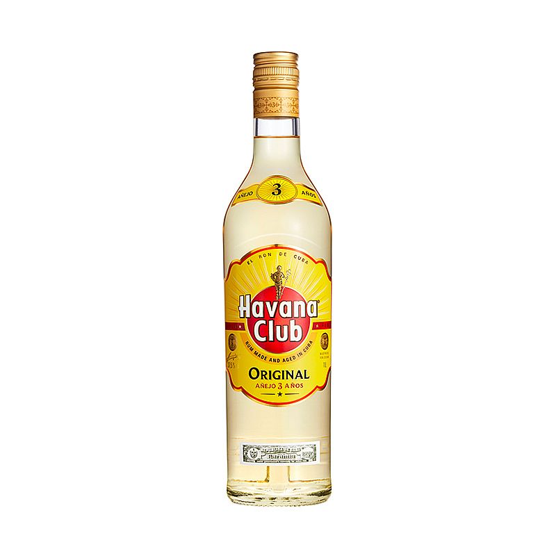 HAVANA CLUB ANEJO 3y 37,5% 1L (holá láhev)