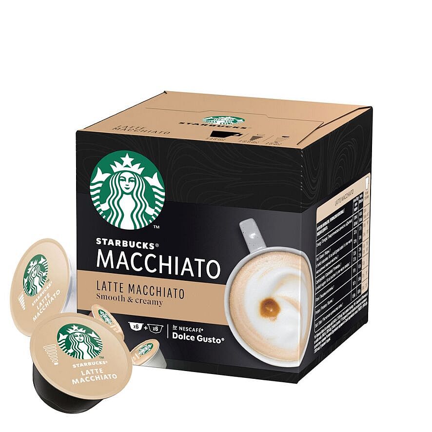 NESCAFÉ DOLCE GUSTO STARBUCKS LATTE MACCHIATO KÁVOVÉ KAPSLE 12ks