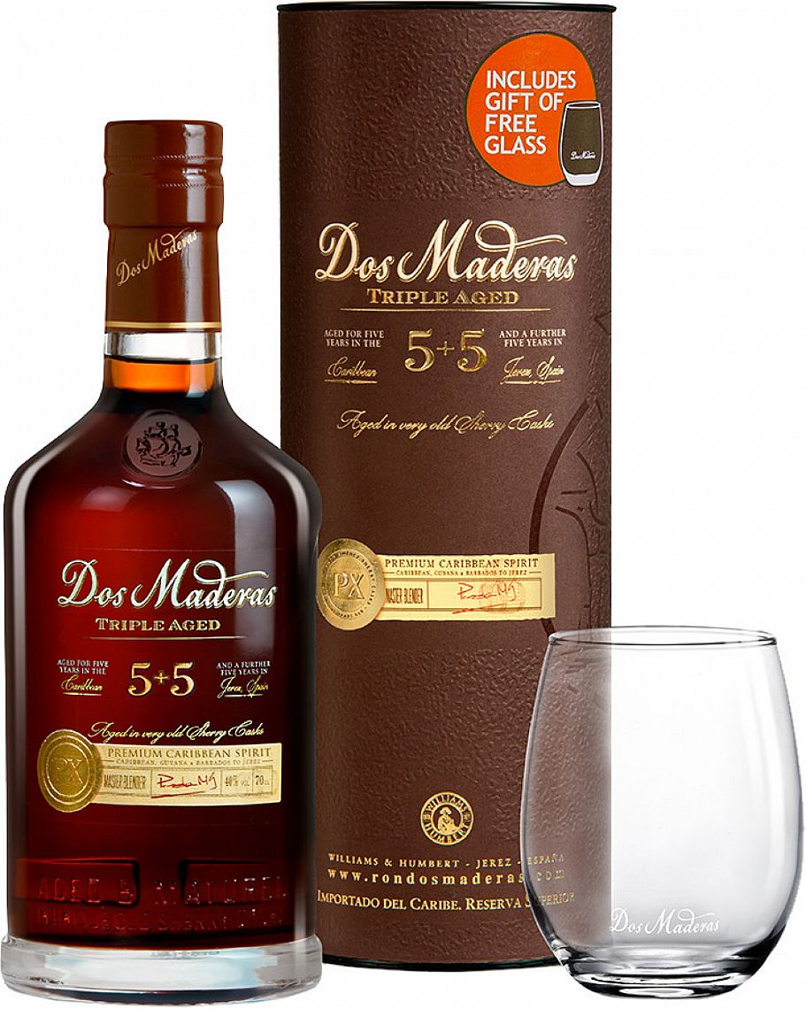 DOS MADERAS 5y + 5y 40% 0,7L (dárkové balení 1 sklenice)