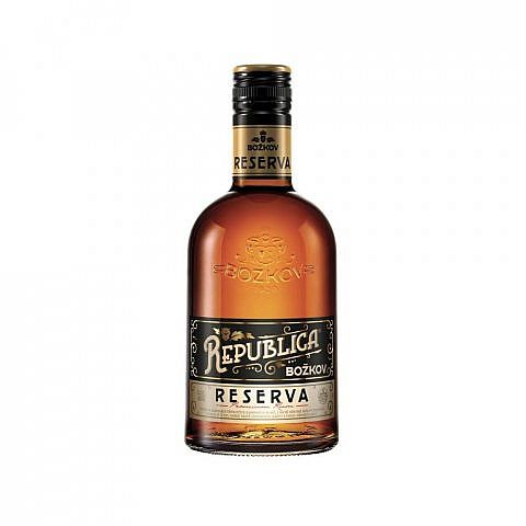 BOŽKOV REPUBLICA RESERVA 40% 0,5L (holá láhev)