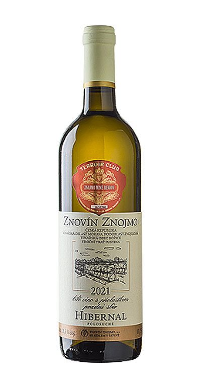 Znovín Znojmo HIBERNAL 2020 TERROIR CLUB pozdní sběr 0,75 l