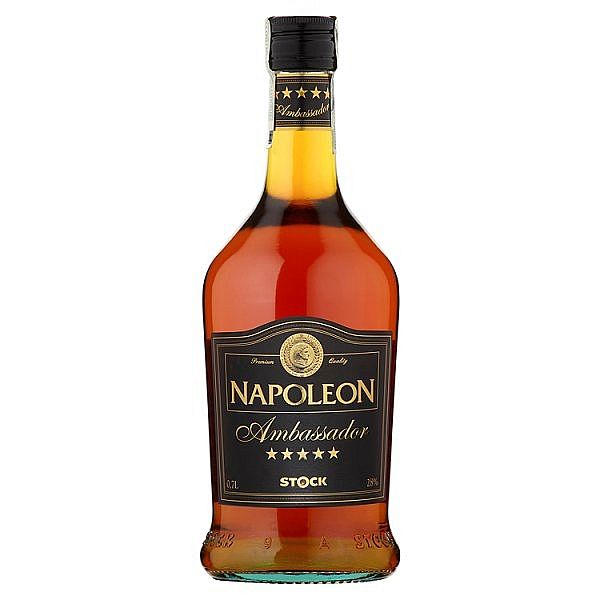 FERNET STOCK NAPOLEON AMBASSADOR 28% 0,7L (holá láhev)