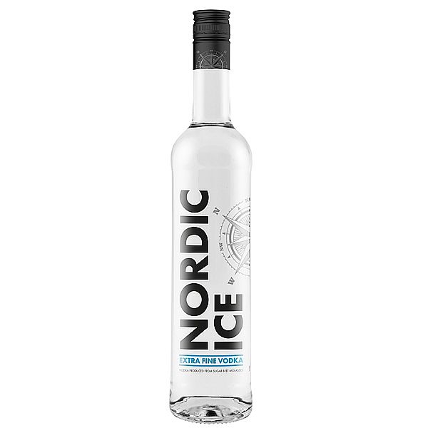 NORDIC ICE VODKA 37,5% 0,5L (holá láhev)