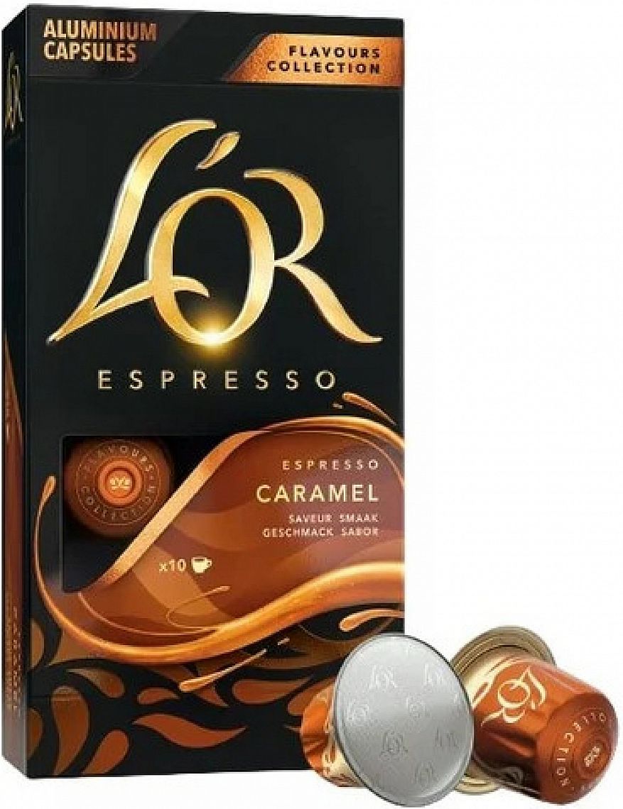 L'OR Hlinikove Kapsle Espresso Caramel Do Nespresso 10 ks