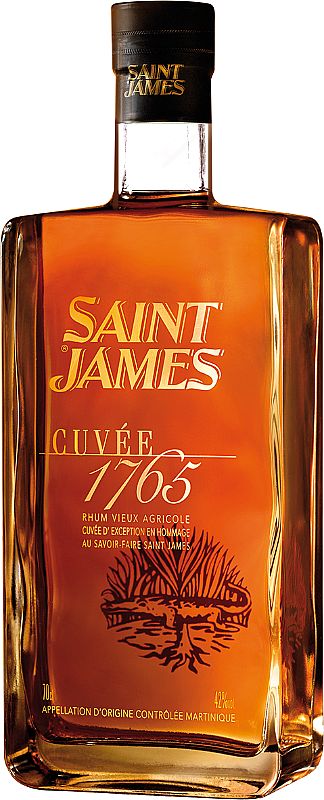 SAINT JAMES RHUM 1765 42% 0,7L (holá láhev)