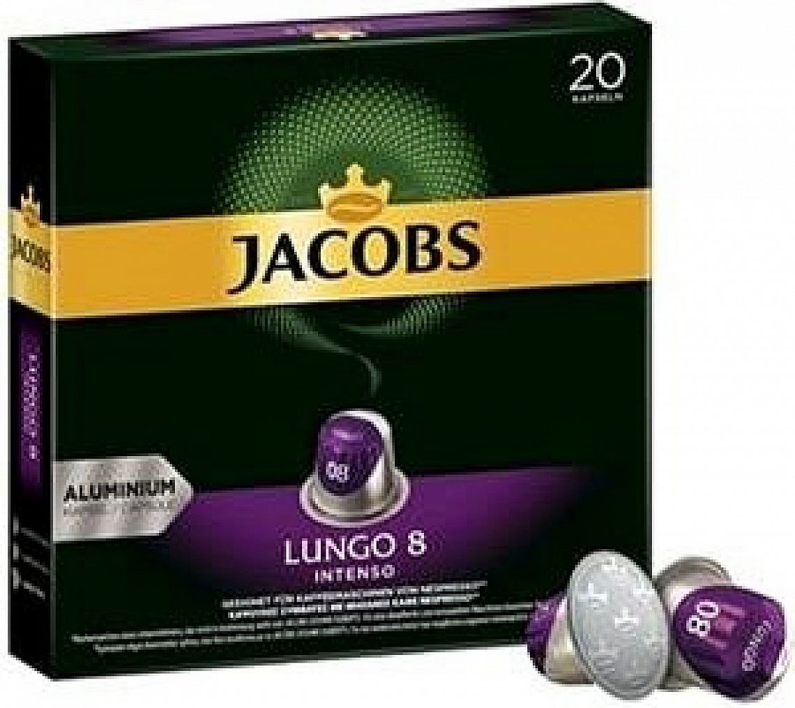 Jacobs Lungo Intenso inenzita 8 20 ks