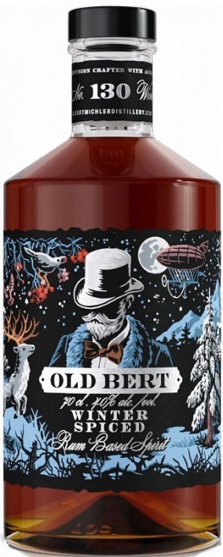 Michler's Old Bert Winter Spiced 40% 0,7 l (holá lahev)