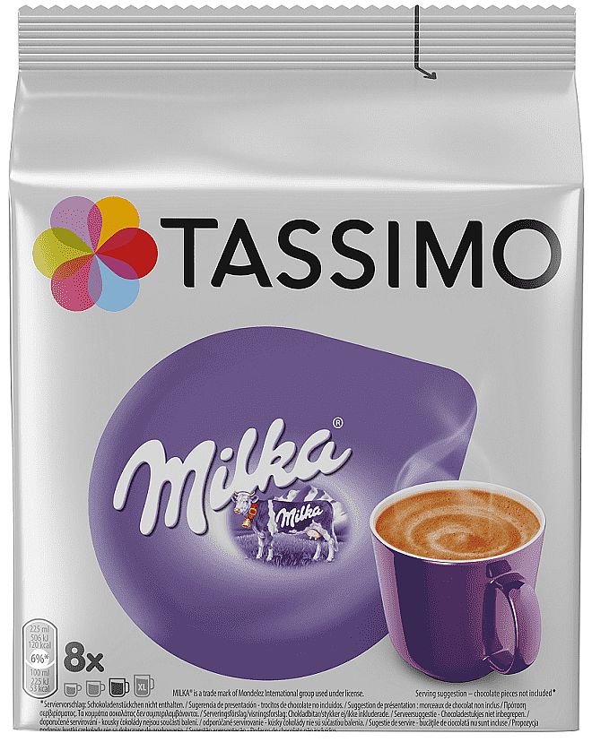 TASSIMO MILKA 8 PORCÍ