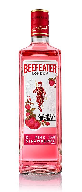 BEEFEATER GIN PINK 37,5% 0,7L (holá láhev)