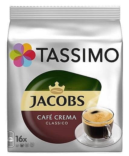 TASSIMO JACOBS KRÖNUNG CAFÉ CRÉMA 16 PORCÍ