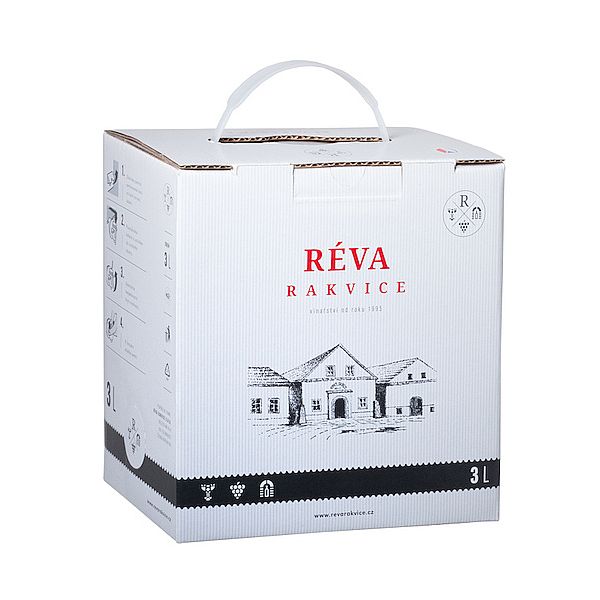 Réva Rakvice Rulandské šedé Bag in Box 3 L (moravské zemské víno polosuché)