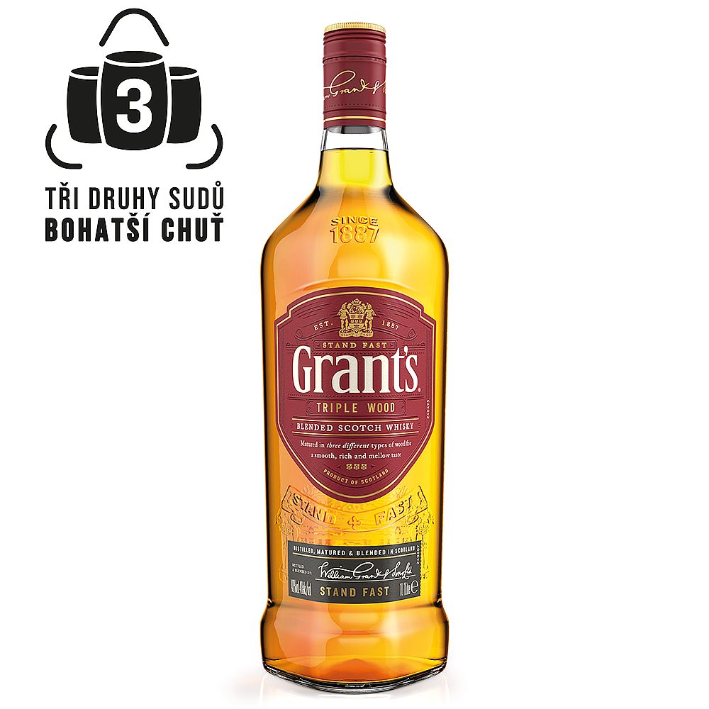 Grant's Family Reserve 40% 1 l (holá láhev)