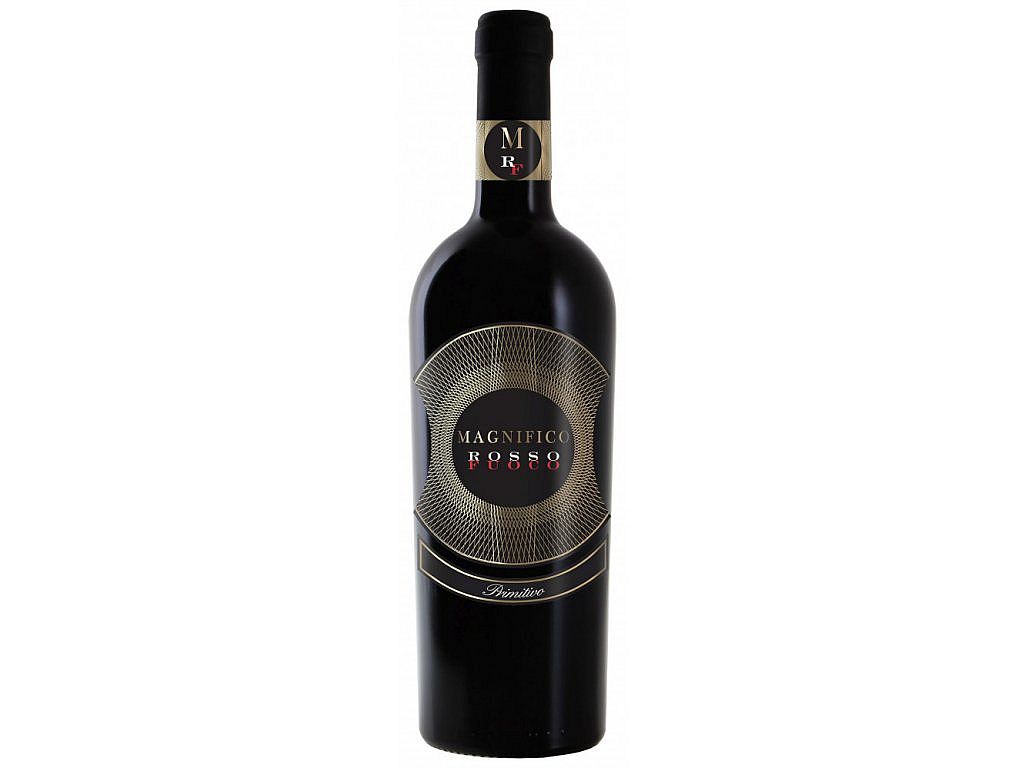 Primitivo Magnifico Rosso Puglia 14,5% 0,75 l (holá láhev)