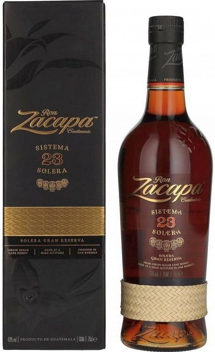 Ron Zacapa Centenario Solera Gran Reserve 23y 40% 0,7 l (karton)