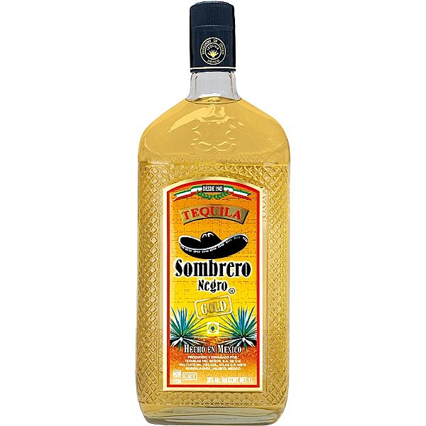 SOMBRERO NEGRO GOLD 38% 1L (holá láhev)