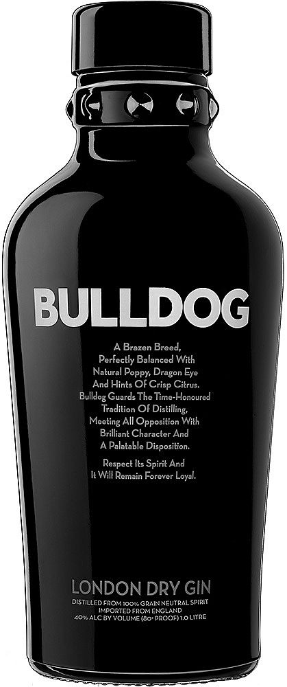 BULLDOG GIN 40% 1L (holá láhev)