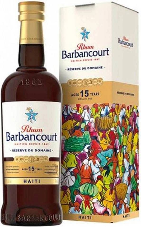 Barbancourt Rhum 15y 43% 0,75 l (holá láhev)