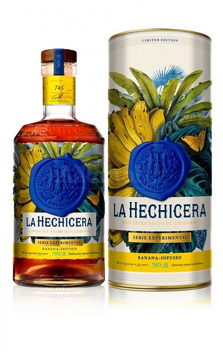 La Hechicera Serie Experimental No.2 Banana Infused 0,7l 41% L.E. Tuba