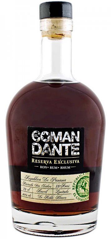 EL COMANDANTE RESERVA EXCLISIVA 40% 0,7L (holá láhev)