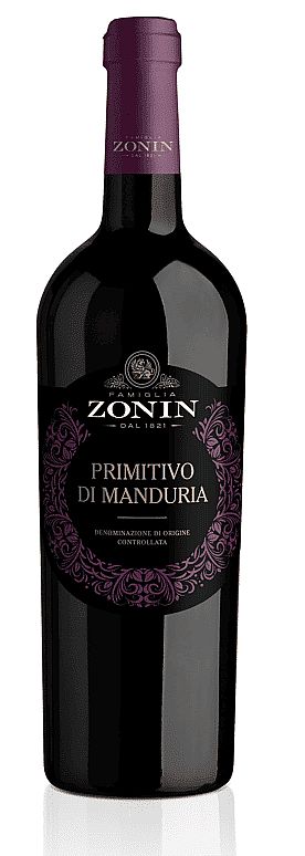 ZONIN PRIMITIVO DI MANDURIA DOC 2020 0.75L