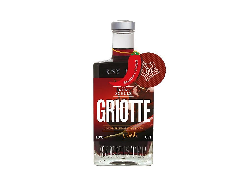 Fruko Schulz Griotte s Chilli 18% 0,7 l (holá láhev)