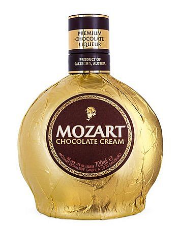 MOZART GOLD CHOCOLATE CREAM 17% 0,5L (holá láhev)