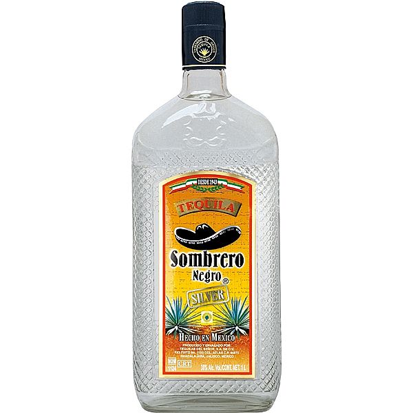 SOMBRERO NEGRO SILVER 38% 1L (holá láhev)