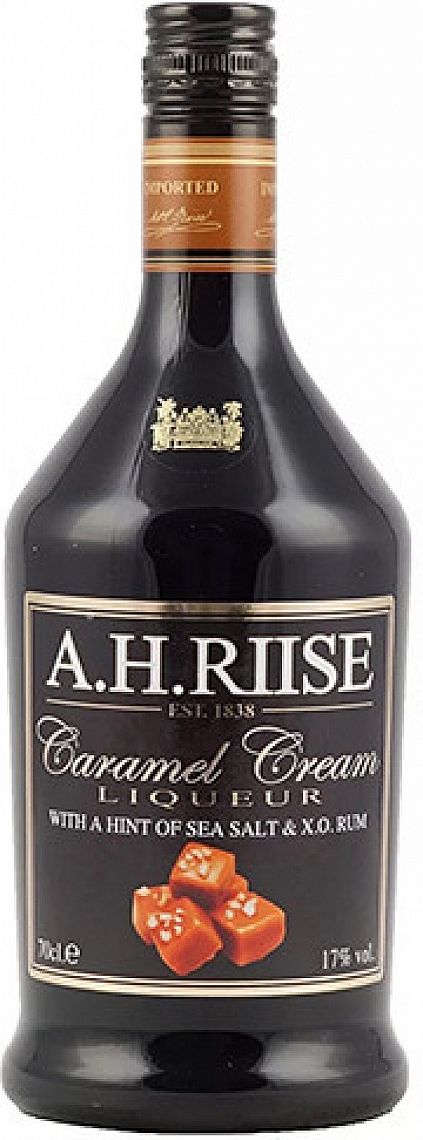 A.H. Riise Cream Salted Caramel 17% 0,7 l (holá láhev)