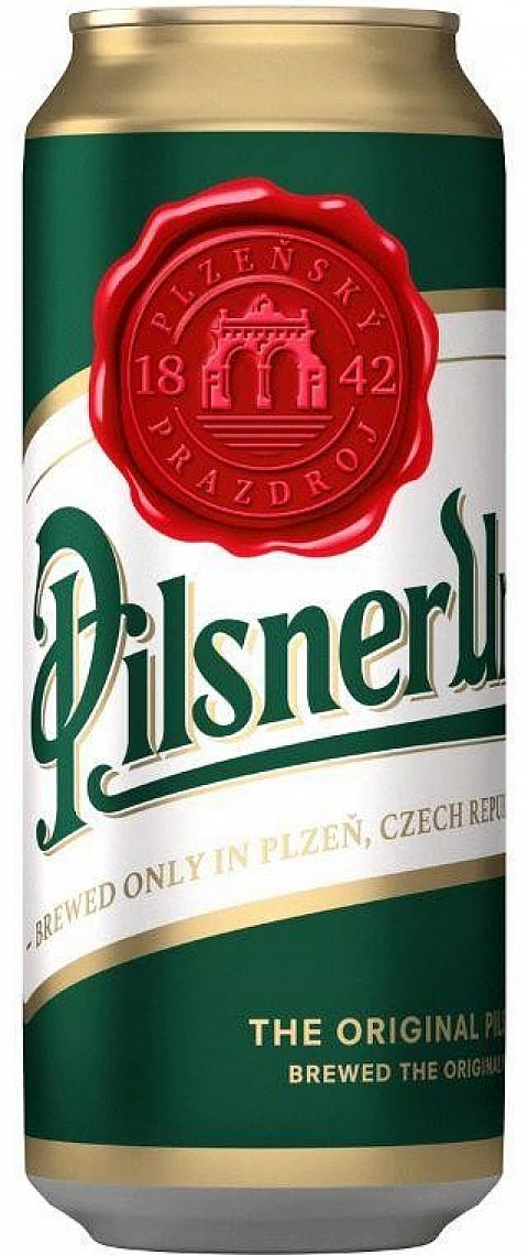 Pilsner Urquell 12° 4,4% 0,5 l (plech)