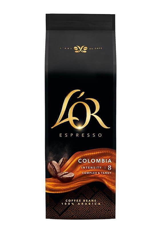 L'OR Espresso Colombia zrnková káva 500g