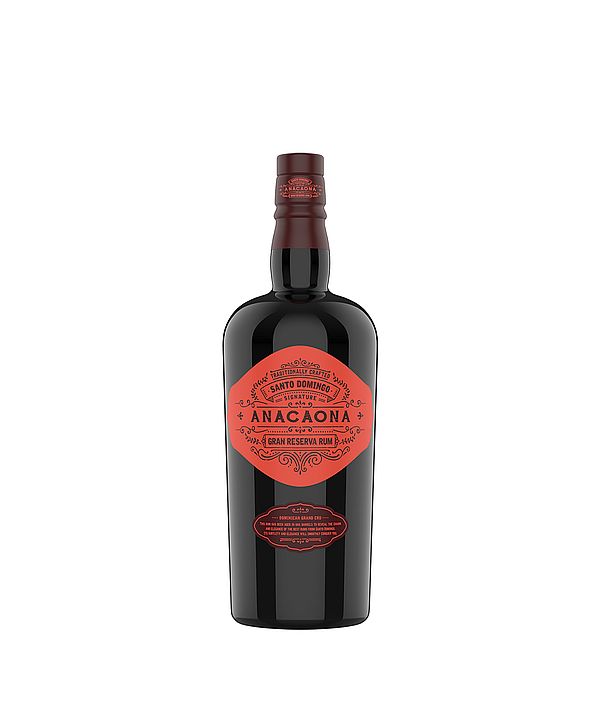 SANTO DOMINGO ANACAONA GRAN RESERVA RUM 40% 0,7L (holá láhev)