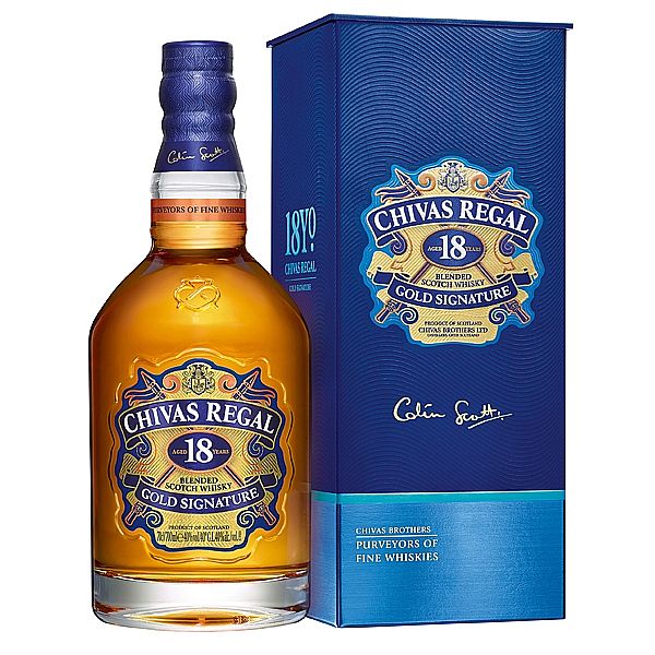 Chivas Regal 18y 40% 0,7 l (kazeta)