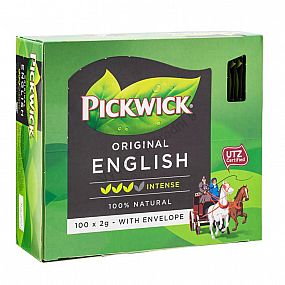 PICKWICK ENGLISH ČERNÝ ČAJ 100 x 2 g