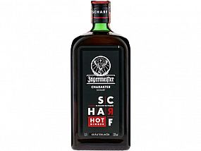 JÄGERMEISTER SCHARF Hot Ginger 33% 0.7L (holá láhev)