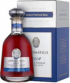 Diplomatico Single Vintage 2008 43% 0,7 l (karton)