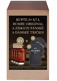 Bumbu Originál 4x0,7L + 2 trička (promoset)