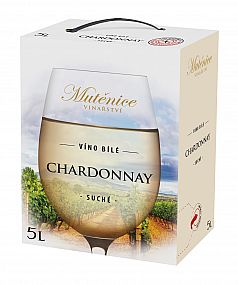 CHARDONNAY 5L BAG IN BOX MUTĚNICE