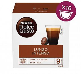 NESCAFÉ DOLCE GUSTO LUNGO INTENSO KÁVOVÉ KAPSLE 16ks