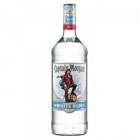 CAPTAIN MORGAN WHITE 37,5% 1L (holá láhev)