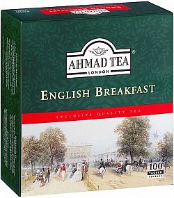 AHMAD TEA LONDON ENGLISH BREAKFAST  100 x 2 g