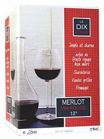 LE DIX MERLOT 10L BAG IN BOX