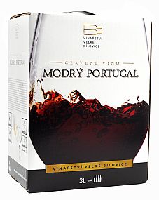 VELKÉ BÍLOVICE MODRÝ PORTUGAL 3L BAG IN BOX