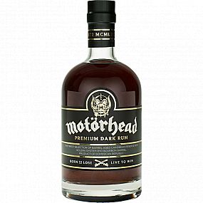 MOTORHEAD PREMIUM DARK RUM 40% 0,7L (holá láhev)