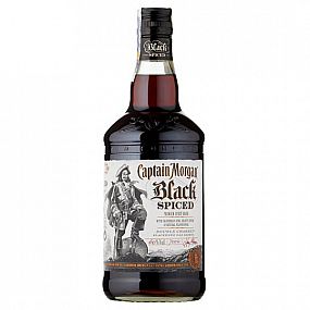 CAPTAIN MORGAN BLACK  SPICED 40% 0,7L (holá láhev)