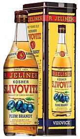 R. JELÍNEK SLIVOVICE KOSHER ZLATÁ 5y 50% 0,7L (kazeta)